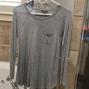 Long sleeve cotton tee